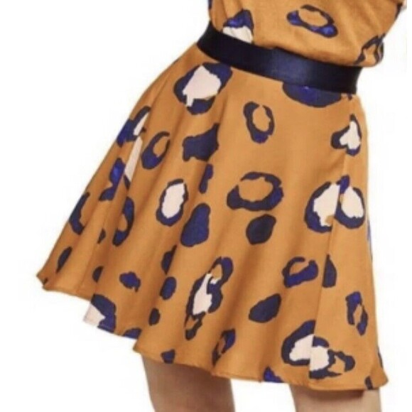 Phillip Lim 10 Skirt Leopard Animal Print Target 3.1 20th Anniversary Collection - Picture 1 of 10